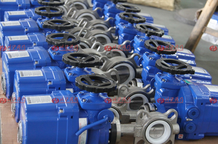 防爆電動(dòng)四氟蝶閥 圖片