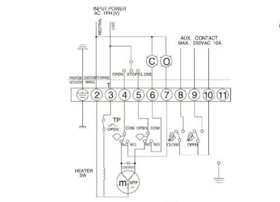 開(kāi)關(guān)型接線圖