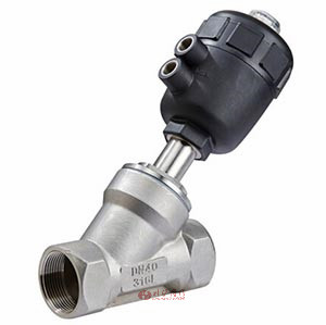 氣動(dòng)螺紋角座閥圖片