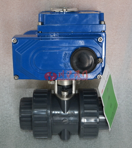 電動(dòng)PVC球閥 圖片