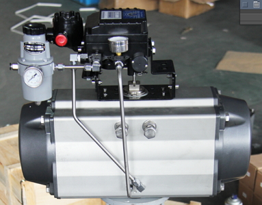 法蘭式氣動(dòng)硬密封蝶閥調(diào)節(jié)型接線圖