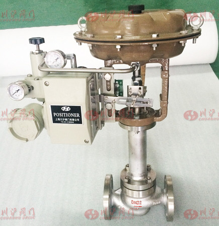 氣動波紋管調節(jié)閥圖片