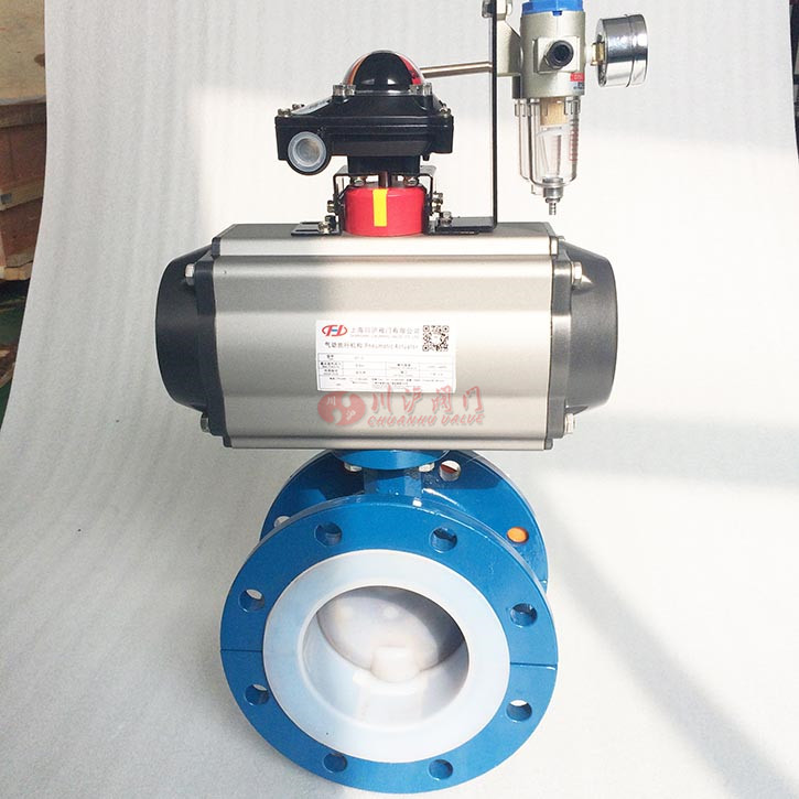 氣動(dòng)襯氟蝶閥圖片